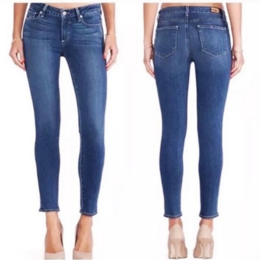 Paige Denim Skyline Ankle‎ Peg in Avalon Jeans 26 Skinny Stretch Classic